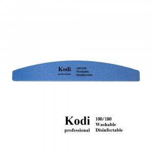 Пилка-баф Kodi Professional 100/180 синяя полумесяц